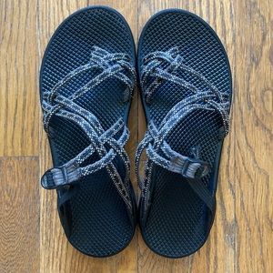 Chaco Zong X2, Womens 10, Black and white